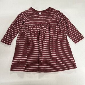 😍 3 for $15 😍 Old Navy girls sz 12-18M dress - red & white stripes